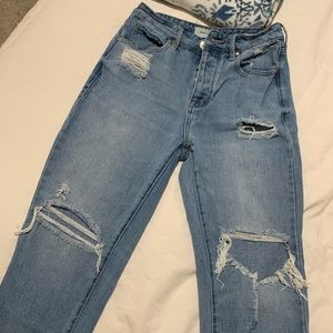 PacSun Ripped Mom Jeans